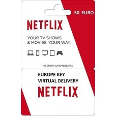 Netflix Carte Cadeau 50 EUR
